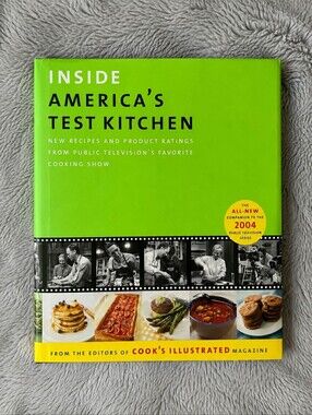 Inside America's Test Kitchen — Cook's Illustrated Hardcover 2004 Season